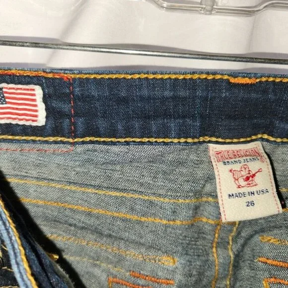 True Religion Julie Skinny Stretch Jeans Size 26 MADE IN USA - Picture 5 of 8